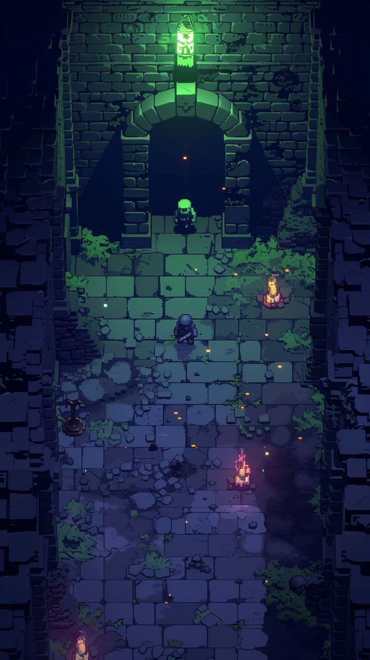 pixel dungeon scene
